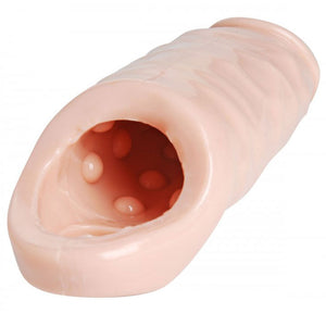 Really Ample Penis Enhancer XL Flesh Sex Toys > Sex Toys For Men > Penis Extenders 9 Inches, Both, NEWLY-IMPORTED, Penis Extenders, Rubber - So Luxe Lingerie