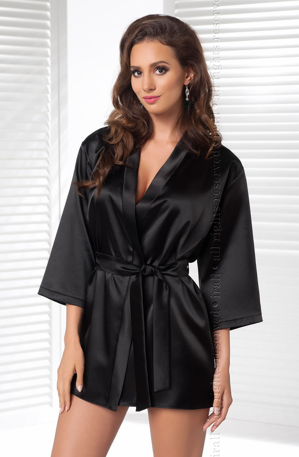 Irall Aria Dressing Gown  Irall, NEWLY-IMPORTED, Nightwear, Plus Sizes, Robes - So Luxe Lingerie