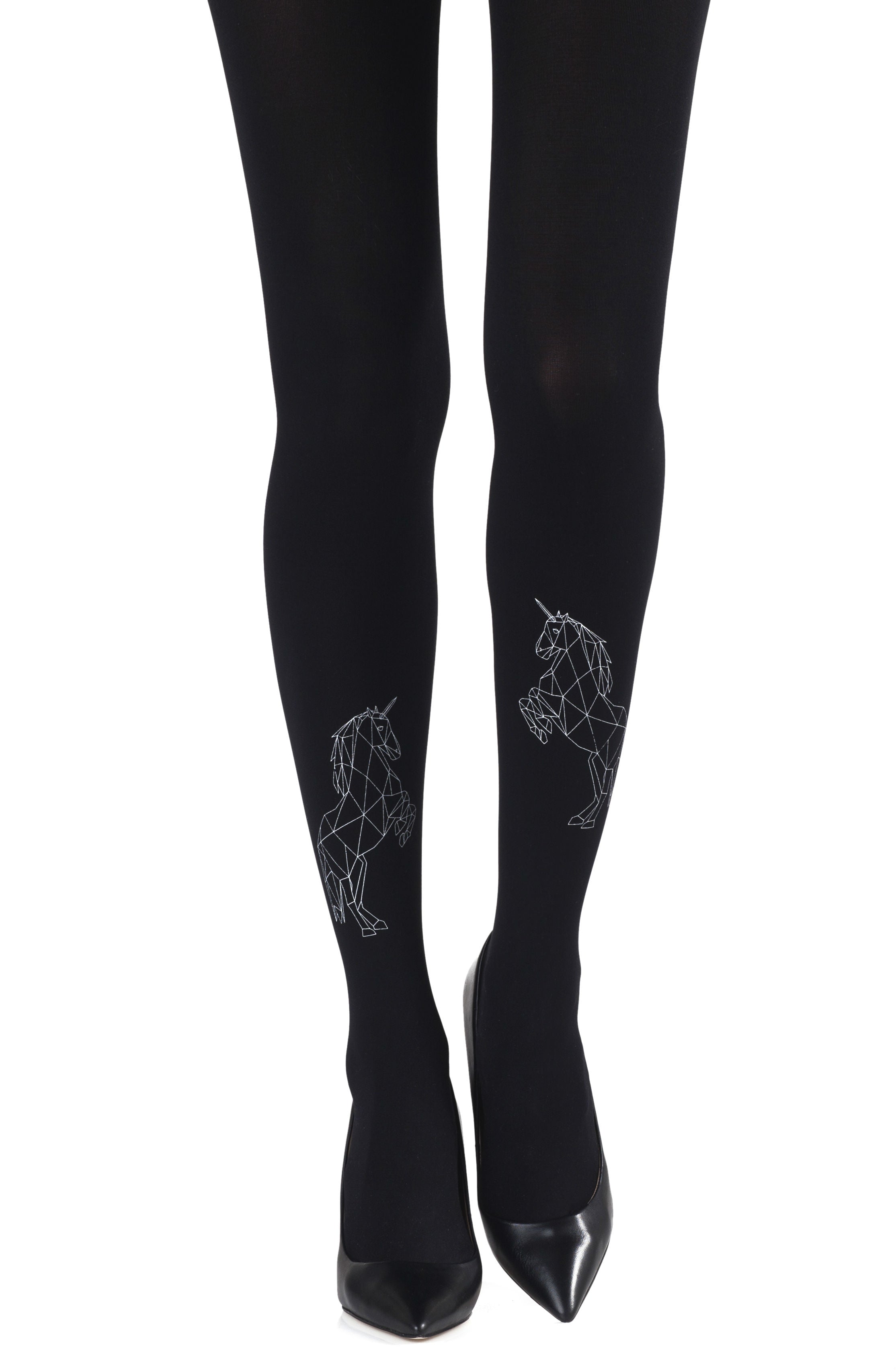 ZOHARA F364-BGR Black  Brands, Hosiery, NEWLY-IMPORTED, Tights, Zohara - So Luxe Lingerie