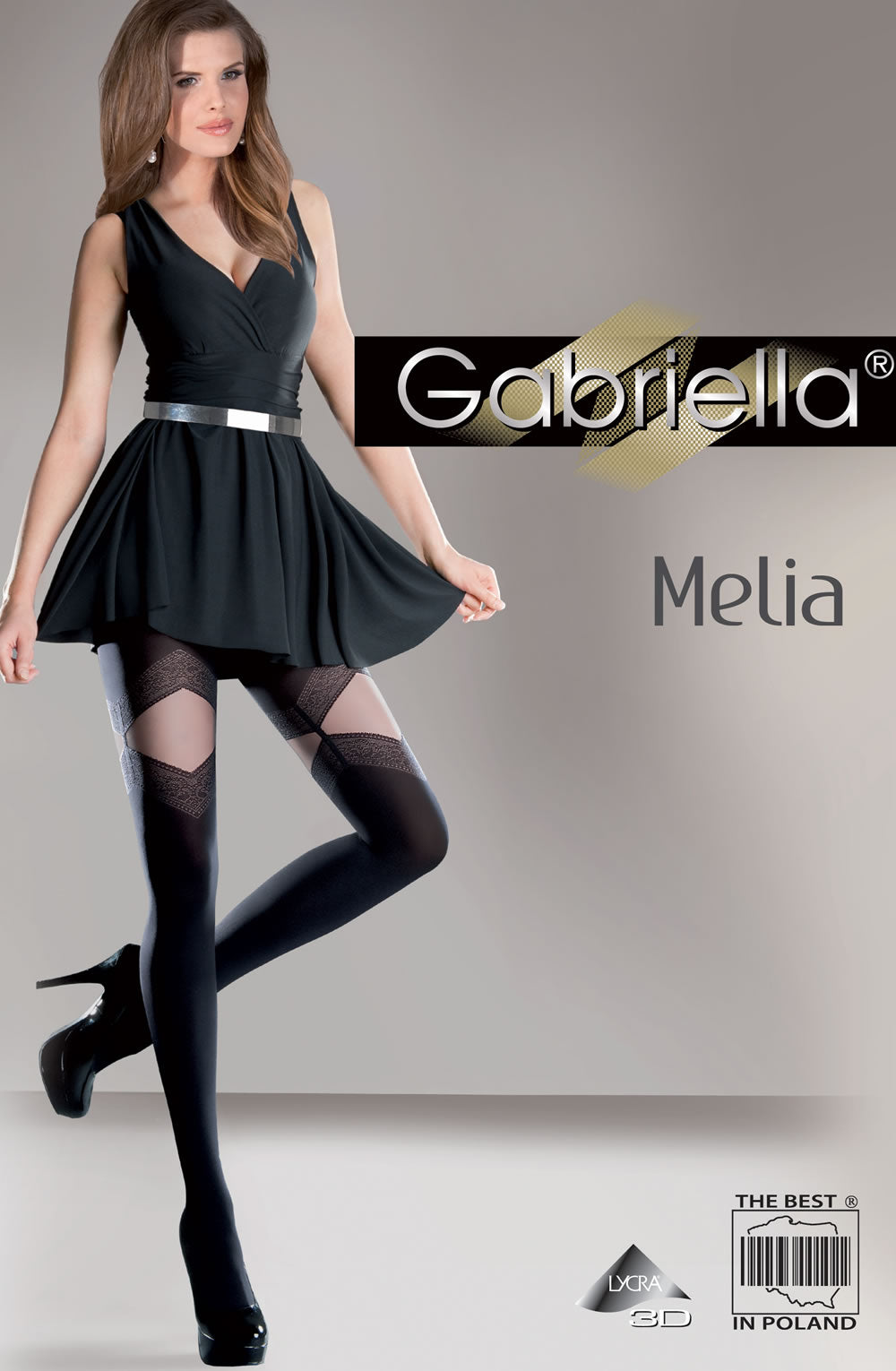 Gabriella elia 330 Nero Size 2-Sall  Gabriella, Hosiery, NEWLY-IMPORTED, Tights - So Luxe Lingerie