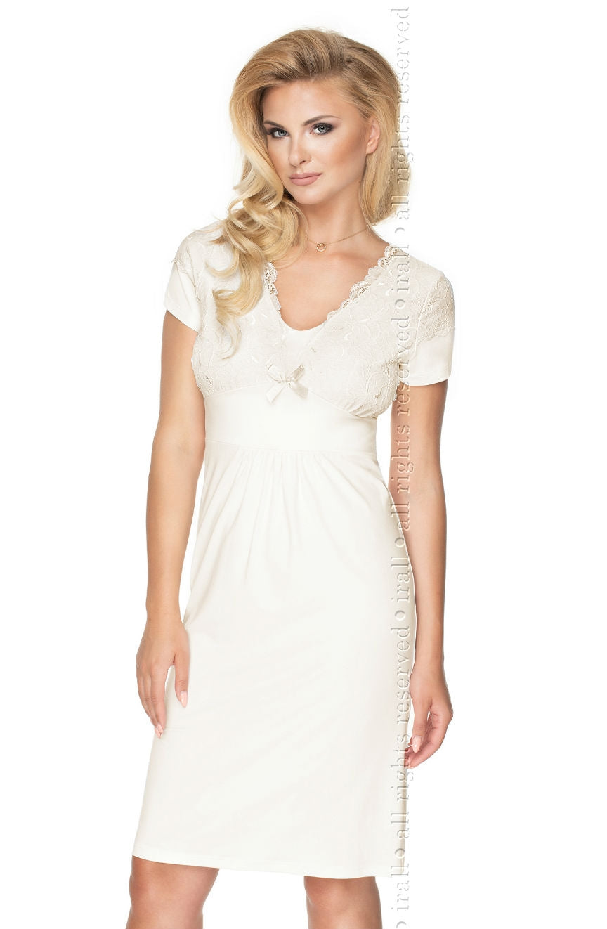 Irall Gia  Nightdress  Brands, Bridal, Irall, NEWLY-IMPORTED, Nightdresses, Nightwear, Plus Sizes - So Luxe Lingerie