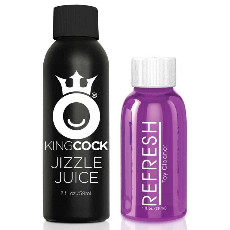 King Cock 9 Inch Squirting Dildo With Balls Flesh Sex Toys > Realistic Dildos and Vibes > Squirting Dildos 9 Inches, Both, NEWLY-IMPORTED, PVC, Squirting Dildos - So Luxe Lingerie