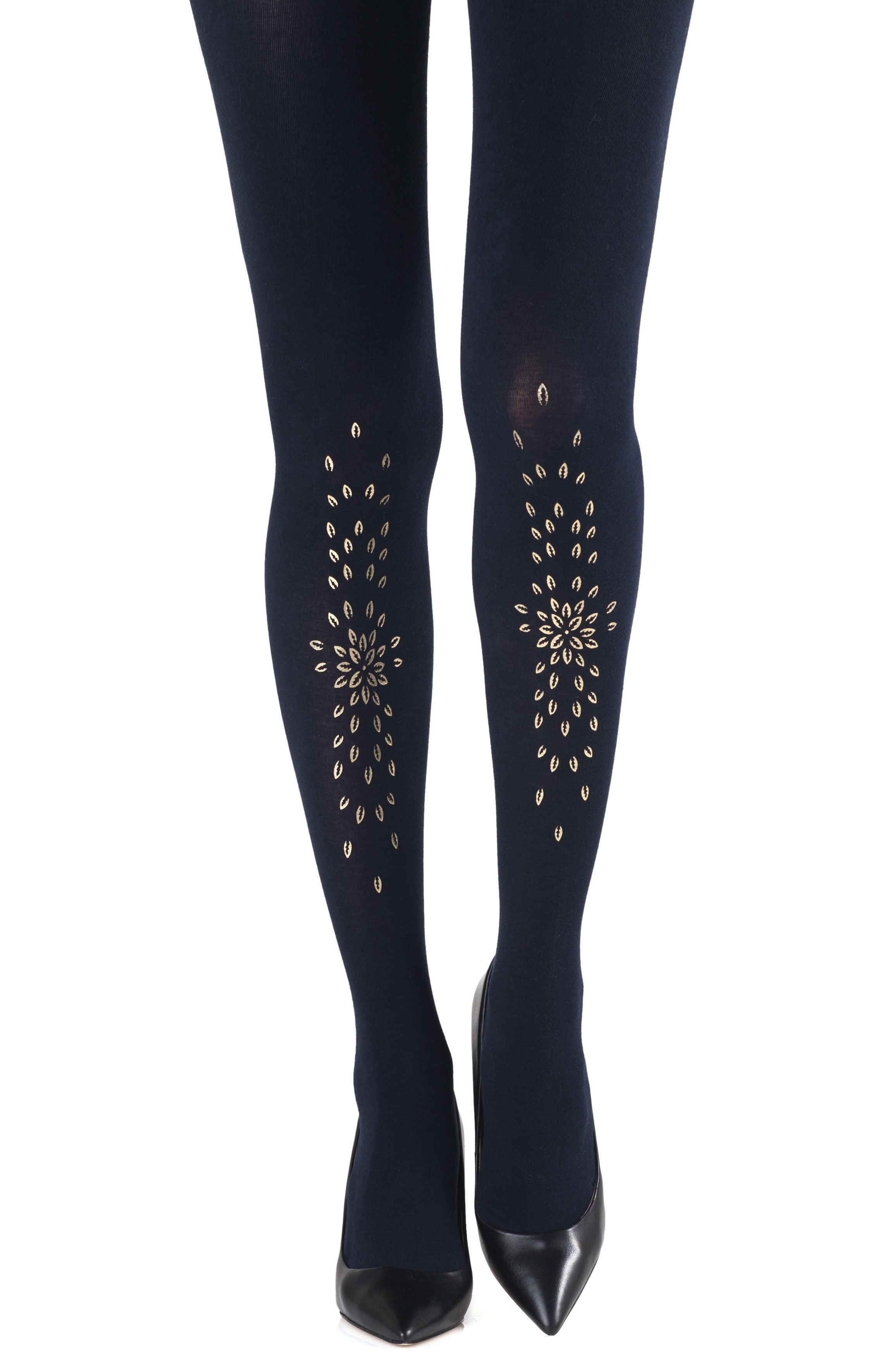 ZOHARA R2-NG Navy  Brands, Hosiery, NEWLY-IMPORTED, Tights, Zohara - So Luxe Lingerie