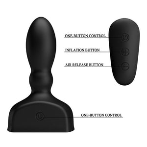 Mr Play Inflatable Anal Plug > Anal Range > Anal Inflatables 5 Inches, Anal Inflatables, Both, NEWLY-IMPORTED, Silicone - So Luxe Lingerie