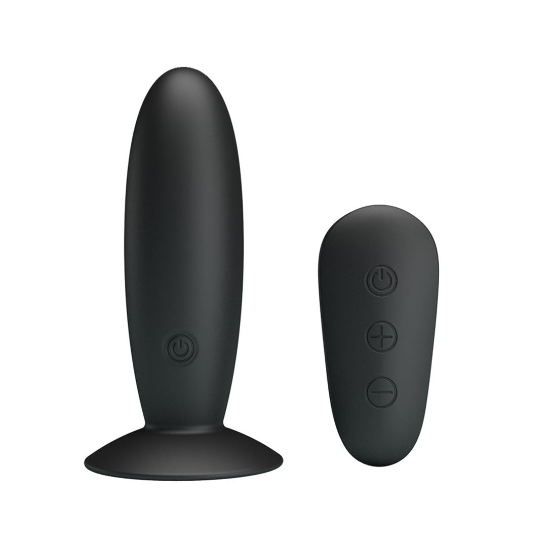 Mr Play Remote Control Vibrating Anal Plug > Anal Range > Vibrating Buttplug 5 Inches, Both, NEWLY-IMPORTED, Silicone, Vibrating Buttplug - So Luxe Lingerie