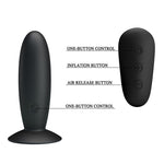 Load image into Gallery viewer, Mr Play Remote Control Vibrating Anal Plug &gt; Anal Range &gt; Vibrating Buttplug 5 Inches, Both, NEWLY-IMPORTED, Silicone, Vibrating Buttplug - So Luxe Lingerie
