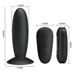 Load image into Gallery viewer, Mr Play Remote Control Vibrating Anal Plug &gt; Anal Range &gt; Vibrating Buttplug 5 Inches, Both, NEWLY-IMPORTED, Silicone, Vibrating Buttplug - So Luxe Lingerie
