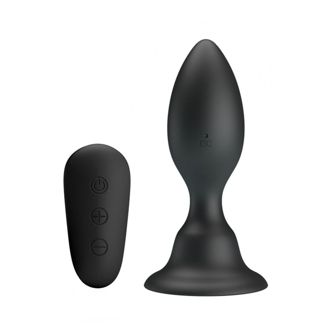 Mr Play Vibrating Anal Plug > Anal Range > Vibrating Buttplug 4.25, Both, NEWLY-IMPORTED, Silicone, Vibrating Buttplug - So Luxe Lingerie