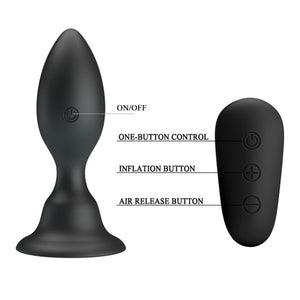 Mr Play Vibrating Anal Plug > Anal Range > Vibrating Buttplug 4.25, Both, NEWLY-IMPORTED, Silicone, Vibrating Buttplug - So Luxe Lingerie