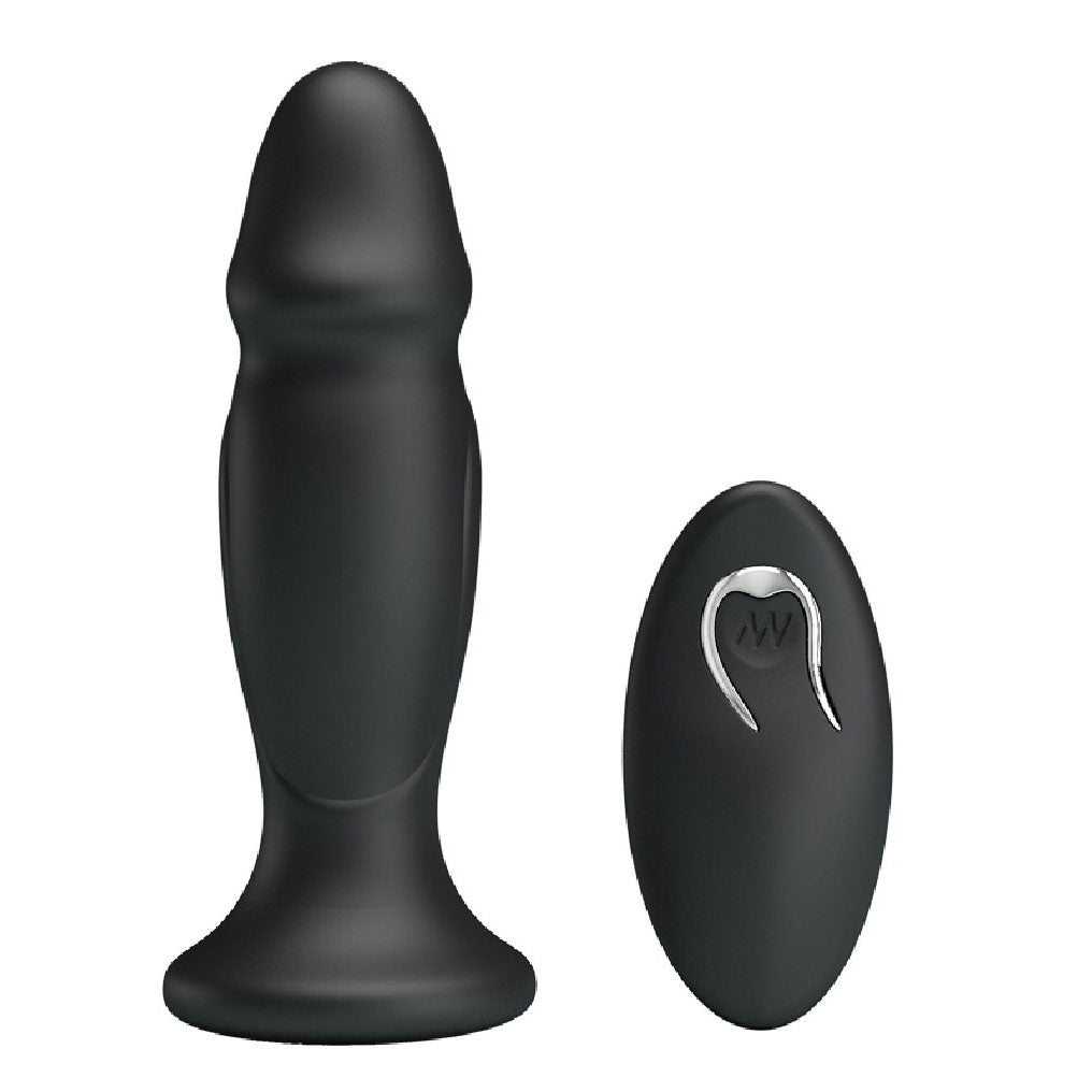 Mr Play Powerful Vibrating Anal Plug > Anal Range > Vibrating Buttplug 5 Inches, Both, NEWLY-IMPORTED, Silicone, Vibrating Buttplug - So Luxe Lingerie