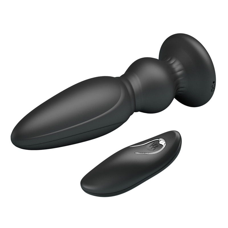 Mr Play Powerful Vibrating Anal Plug > Anal Range > Vibrating Buttplug 5 Inches, Both, NEWLY-IMPORTED, Silicone, Vibrating Buttplug - So Luxe Lingerie