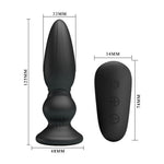 Load image into Gallery viewer, Mr Play Powerful Vibrating Anal Plug &gt; Anal Range &gt; Vibrating Buttplug 5 Inches, Both, NEWLY-IMPORTED, Silicone, Vibrating Buttplug - So Luxe Lingerie
