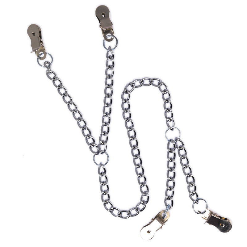 Nipple And Labia Clamps Bondage Gear > Nipple Clamps Female, Metal, NEWLY-IMPORTED, Nipple Clamps, One Size - So Luxe Lingerie