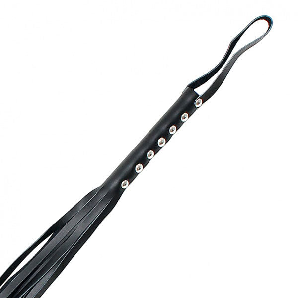 Leather Whip 24 Inches Bondage Gear > Whips 24.5 Inches Total Length, Both, Leather, NEWLY-IMPORTED, Whips - So Luxe Lingerie