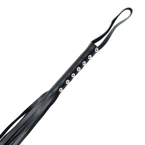 Leather Whip 24 Inches Bondage Gear > Whips 24.5 Inches Total Length, Both, Leather, NEWLY-IMPORTED, Whips - So Luxe Lingerie