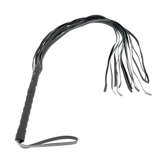 Leather Whip 31.5 Inches Bondage Gear > Whips 31.5 Inches, Both, Leather, NEWLY-IMPORTED, Whips - So Luxe Lingerie