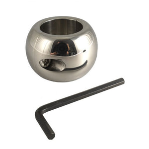 Donut Stainless Steel Ballstretcher 4cm Bondage Gear > Cock and Ball Bondage Cock and Ball Bondage, Male, NEWLY-IMPORTED, Stainess Steel - So Luxe Lingerie