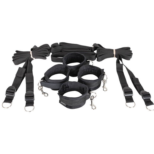 SportSheets Under The Bed Restraint System Bondage Gear > Restraints Both, Neoprene, NEWLY-IMPORTED, Restraints, See Description - So Luxe Lingerie