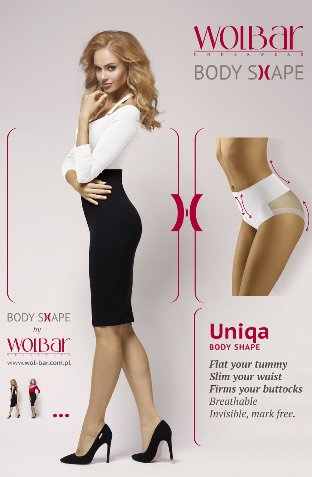 Wolbar Uniqa  Briefs, Briefs & Thongs, NEWLY-IMPORTED, Shapewear, Wolbar - So Luxe Lingerie